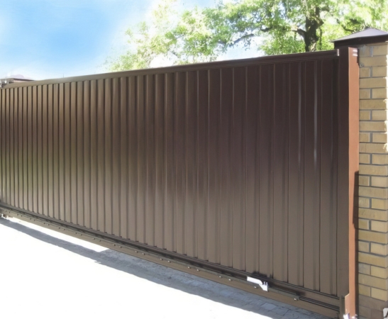 Ворота из профнастила в Прохладном